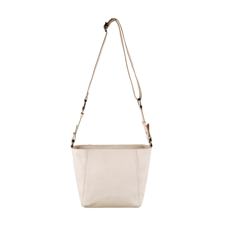 Cassie Tasche von BULL&HUNT in Mushroom mit Henkel und Innenfächern